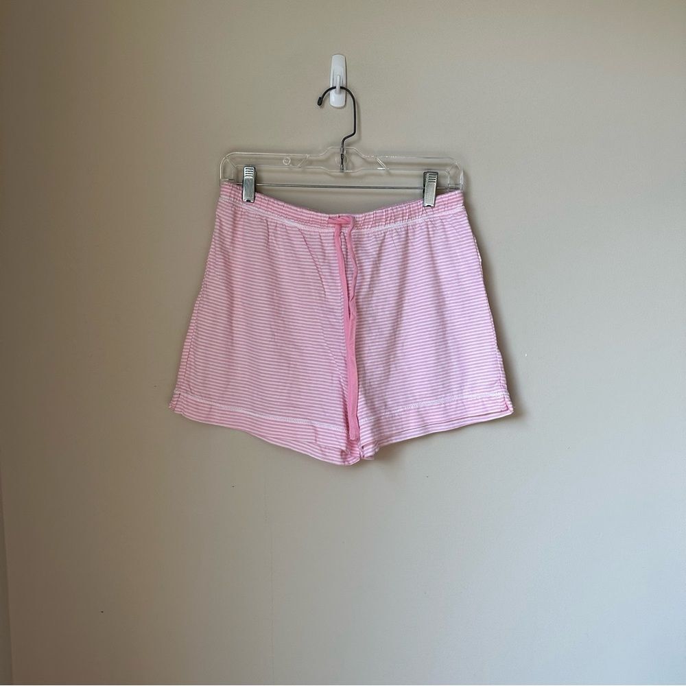 Pink and White Striped Pajama Shorts | Carol Hochman | NWT (Small) - Picture 2 of 5